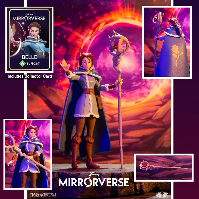 DISNEY MIRRORVERSE BELLE ACTION FIGURE MC FARLANE DISNEY MIRRORVERSE BELLE ACTION FIGURE MC FARLANE