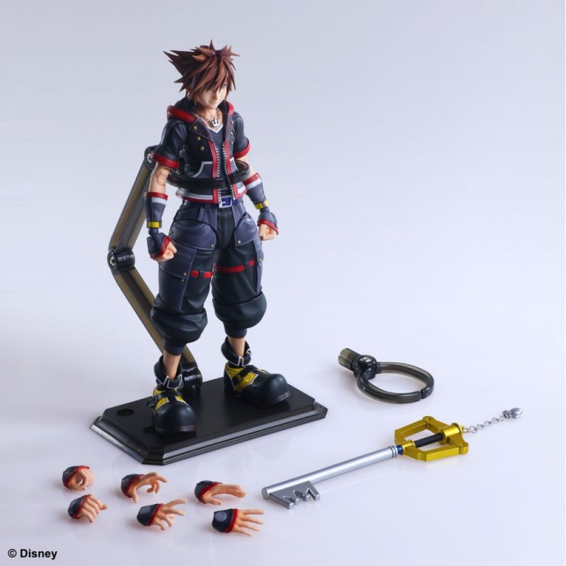 SQUARE ENIX KINGDOM HEARTS III SORA PLAY ARTS KAI ACTION FIGURE