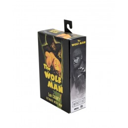 UNIVERSAL MONSTERS ULTIMATE WOLFMAN BLACK AND WHITE ACTION FIGURE NECA
