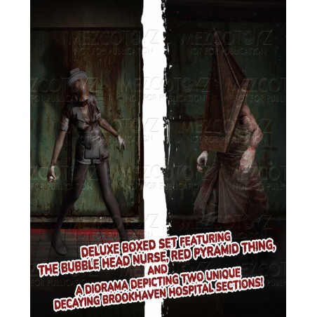 SILENT HILL 2 FIGURES DELUXE BOXED SET 5 POINTS ACTION FIGURES