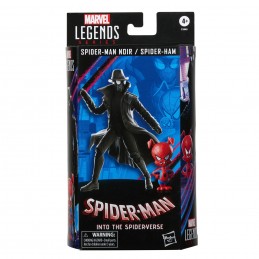 HASBRO MARVEL LEGENDS SPIDER-MAN NOIR AND SPIDER-HAM 2-PACK ACTION FIGURES