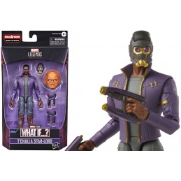 HASBRO MARVEL LEGENDS WHAT IF...? T'CHALLA STAR-LORD ACTION FIGURE