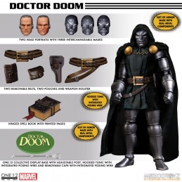 MEZCO TOYS DOCTOR DOOM ONE:12 COLLECTIVE ACTION FIGURE
