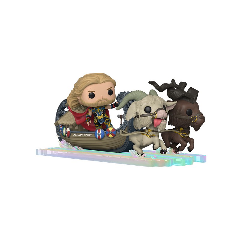 FUNKO FUNKO POP! THOR LOVE AND THUNDER GOAT BOAT WITH THOR FIGURE