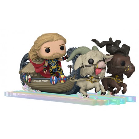 FUNKO POP! THOR LOVE AND THUNDER GOAT BOAT WITH THOR FIGURE