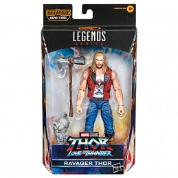 HASBRO MARVEL LEGENDS THOR LOVE AND THUNDER RAVAGER THOR ACTION FIGURE
