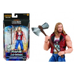 MARVEL LEGENDS THOR LOVE AND THUNDER RAVAGER THOR ACTION FIGURE HASBRO
