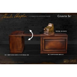CHARLIE CHAPLIN SCALE COLLECTIBLE FIGURE COUNTER SET STAR ACE