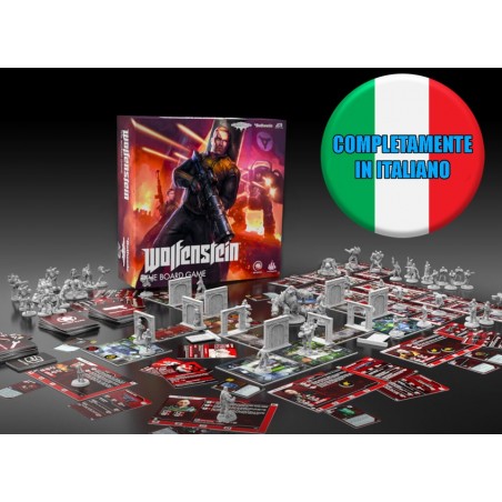 WOLFENSTEIN THE BOARD GAME GIOCO DA TAVOLO ITALIANO