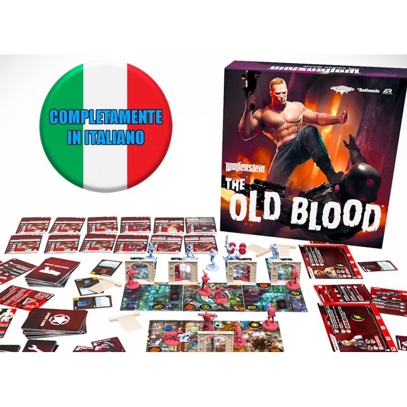 WOLFENSTEIN THE OLD BLOOD ESPANSIONE GIOCO DA TAVOLO ITALIANO ARCHON STUDIO WOLFENSTEIN THE OLD BLOOD ESPANSIONE GIOCO DA TAVOLO ITALIANO ARCHON STUDIO