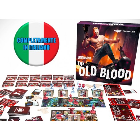 WOLFENSTEIN THE OLD BLOOD ESPANSIONE GIOCO DA TAVOLO ITALIANO