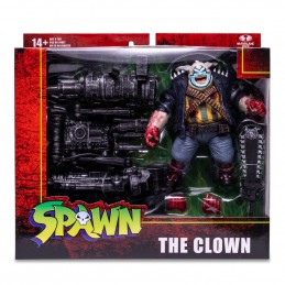 MC FARLANE SPAWN THE CLOWN BLOODY DELUXE ACTION FIGURE
