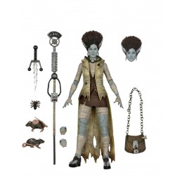 NECA UNIVERSAL MONSTERS X NINJA TURTLES APRIL THE BRIDE OF FRANKENSTEIN ACTION FIGURE
