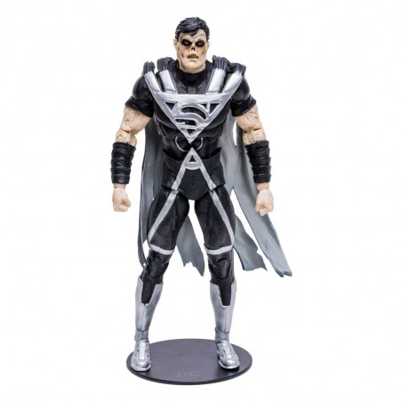 DC MULTIVERSE BUILD A FIGURE BLACKEST NIGHT SUPERMAN BLACK LANTERN ACTION FIGURE