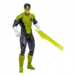 MC FARLANE DC MULTIVERSE BUILD A FIGURE BLACKEST NIGHT GREEN LANTERN KYLE RAYNER ACTION FIGURE
