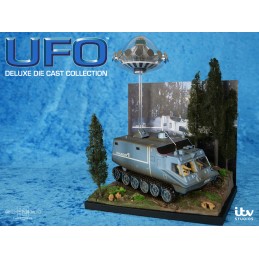 UFO SHADO 1 MOBILE WITH UFO SAUCER DIE CAST FIGURE REPLICA SIXTEEN 12