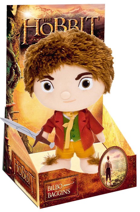 LOTR THE HOBBIT BILBO BAGGINS PELUCHE 25CM PLUSH FIGURE