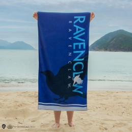 HARRY POTTER RAVENCLAW BEACH TOWEL 140X70CM TELO DA MARE CORVONERO CINEREPLICAS