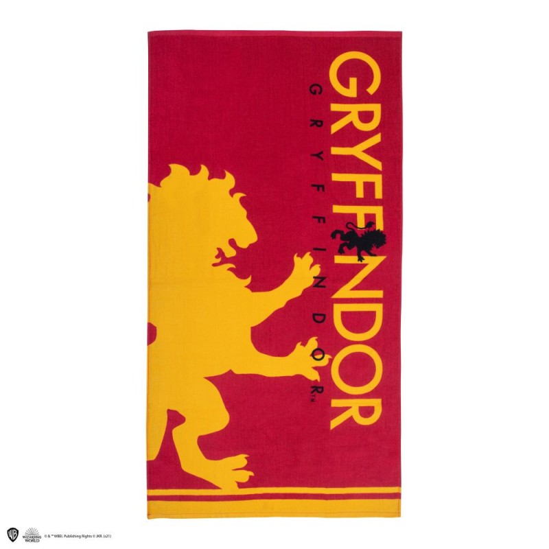 HARRY POTTER GRYFFINDOR BEACH TOWEL 140X70CM TELO DA MARE GRIFONDORO CINEREPLICAS