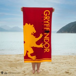 HARRY POTTER GRYFFINDOR BEACH TOWEL 140X70CM TELO DA MARE GRIFONDORO CINEREPLICAS