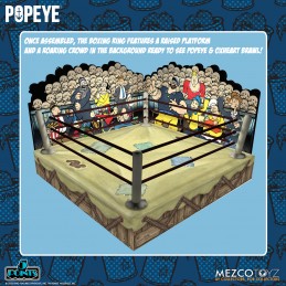 POPEYE 5 POINTS POPEYE AND OXHEART BOX SET ACTION FIGURE MEZCO TOYS