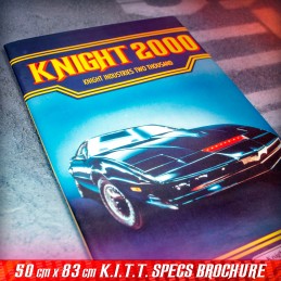 KNIGHT RIDER FLAG AGENT KIT SET DA COLLEZIONE SUPERCAR DOCTOR COLLECTOR