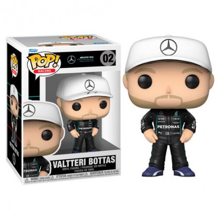 FUNKO POP! RACING VALTTERI BOTTAS BOBBLE HEAD FIGURE