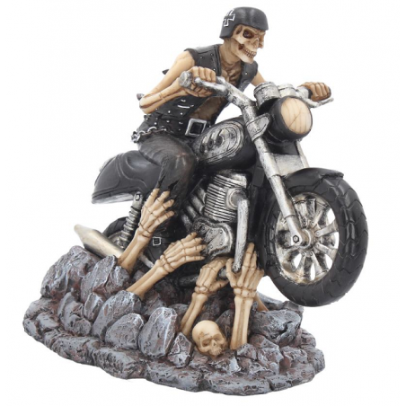 RIDE OUT OF HELL IN RESINA STATUE FIGURE