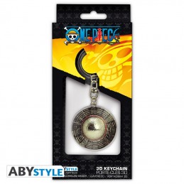 ABYSTYLE ONE PIECE 3D METAL KEYCHAIN LUFFY HAT