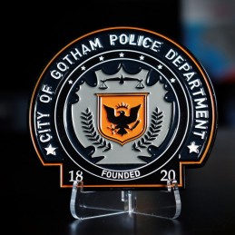 FANATTIK GOTHAM CITY POLICE DEPARTMENT BADGE LIMITED EDITION MEDALLION