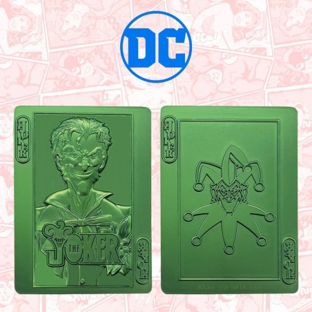 THE JOKER PLAYING CARD LIMITED EDITION INGOT
