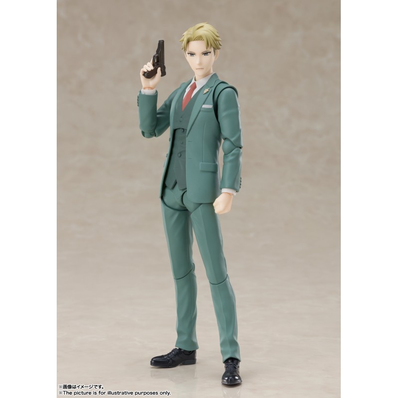 BANDAI SPY X FAMILY LOID FORGER S.H. FIGUARTS ACTION FIGURE