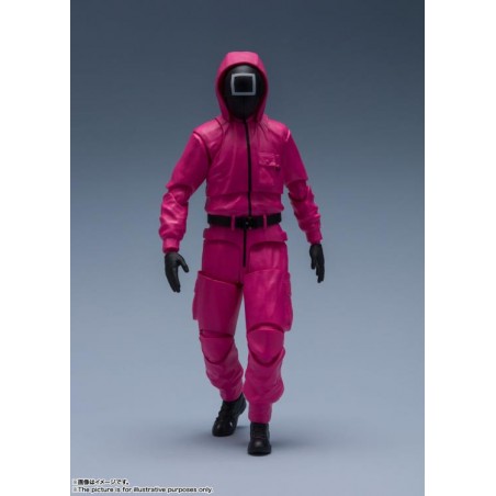 SQUID GAME MASKED WORKER / MANAGER S.H. FIGUARTS ACTION FIGURE