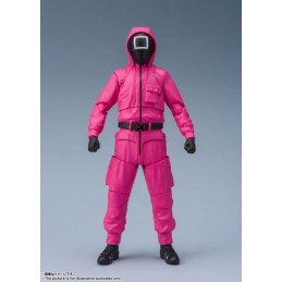 BANDAI SQUID GAME MASKED WORKER / MANAGER S.H. FIGUARTS ACTION FIGURE