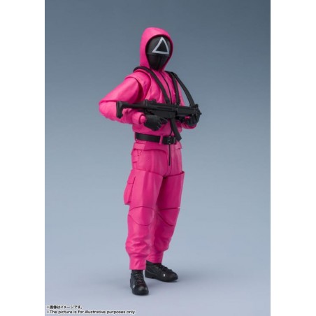 SQUID GAME MASKED SOLDIER S.H. FIGUARTS ACTION FIGURE