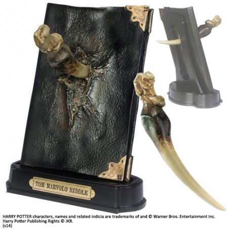 HARRY POTTER - DIARIO TOM RIDDLE DIARY AND BASILISK FANG