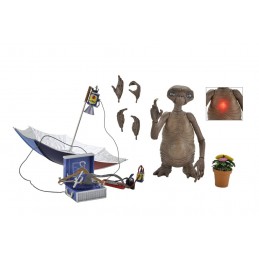 NECA E.T. L'EXTRATERRESTRE 40TH ANNIVERSARY LED CHEST DELUXE ULTIMATE ACTION FIGURE