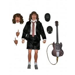 AC/DC ANGUS YOUNG HIGHWAY TO HELL CLOTHED ACTION FIGURE NECA