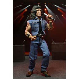 NECA AC/DC BON SCOTT HIGHWAY TO HELL CLOTHED ACTION FIGURE