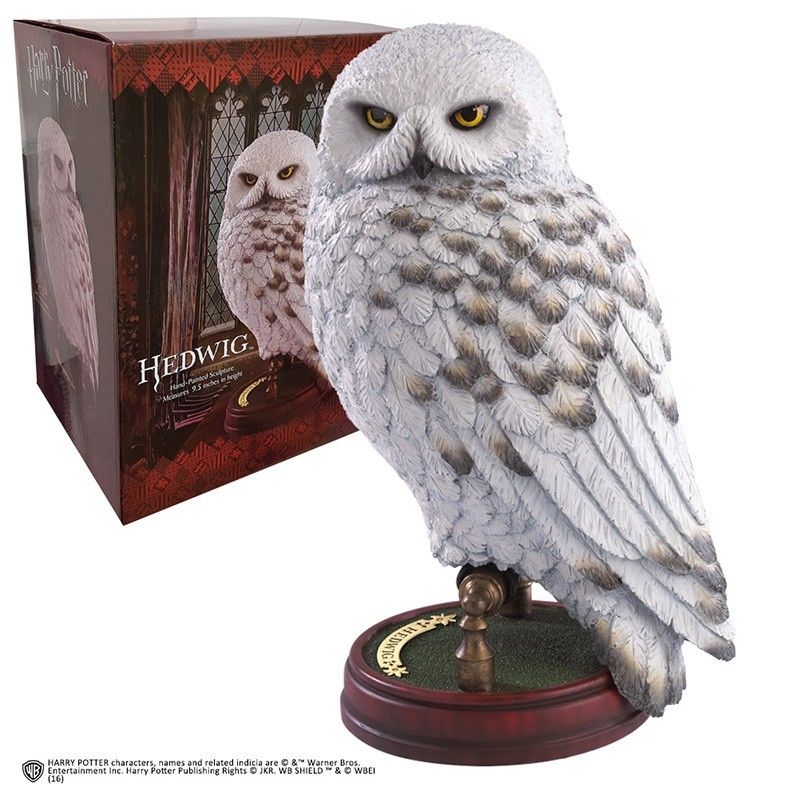 HARRY POTTER - HEDWIG STATUA FIGURE NOBLE COLLECTIONS HARRY POTTER - HEDWIG STATUA FIGURE NOBLE COLLECTIONS