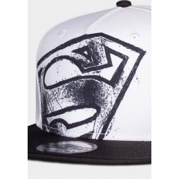 BIOWORLD BASEBALL CAP SUPERMAN WHITE