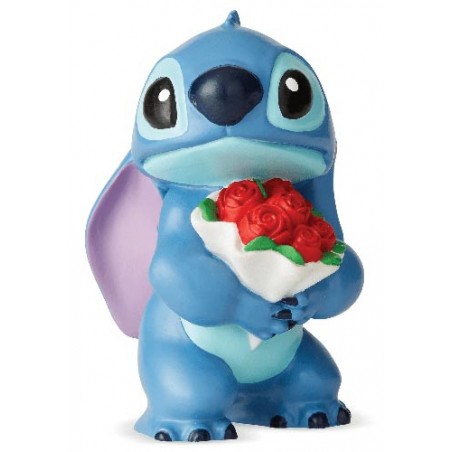 LILO AND STITCH STITCH ROSES STATUA FIGURE