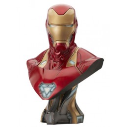 DIAMOND SELECT MARVEL AVENGERS ENDGAME IRON MAN MARK 50 BUST STATUE