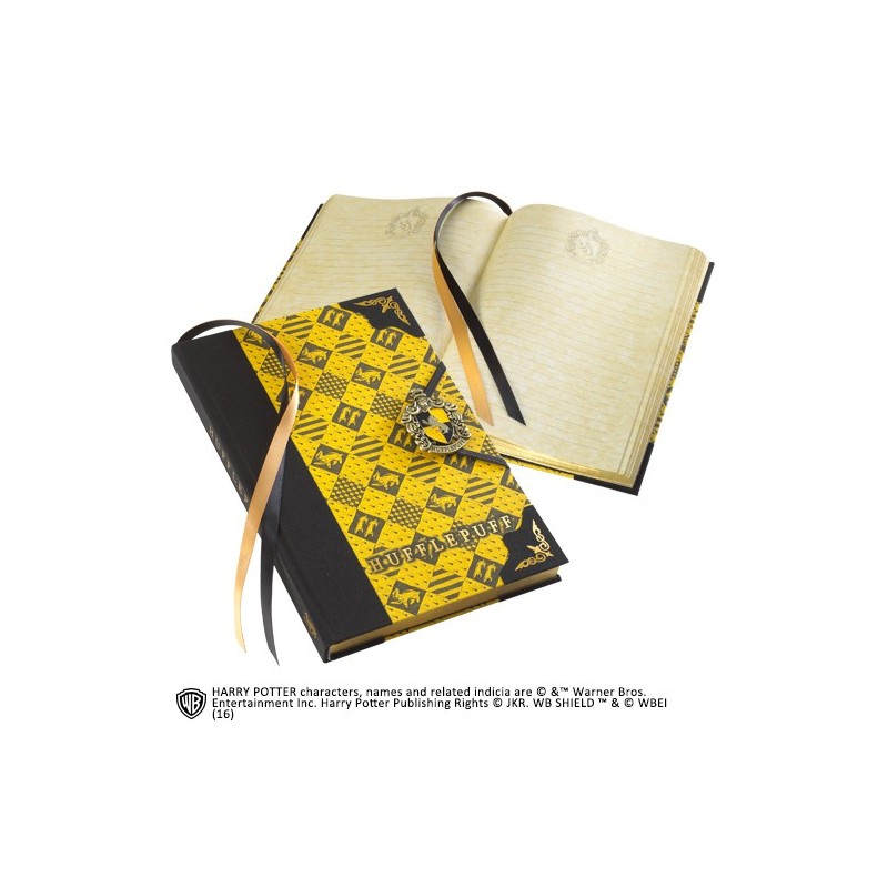 HARRY POTTER HUFFLEPUFF JOURNAL - DIARIO TASSOROSSO NOBLE COLLECTIONS