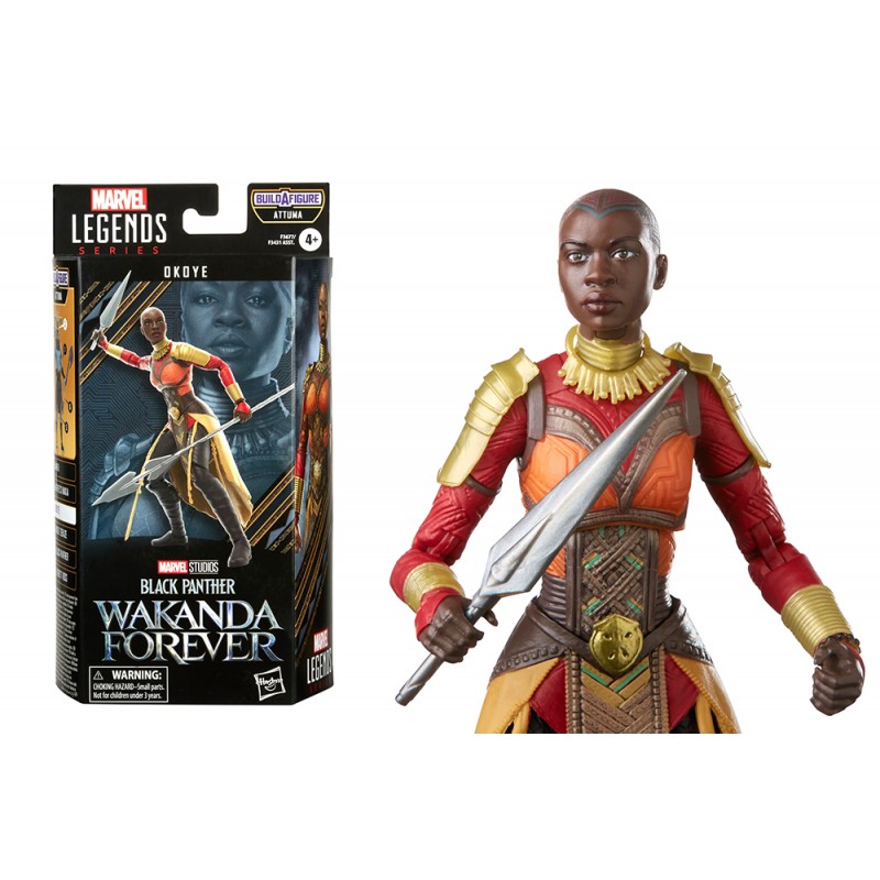 BUY MARVEL LEGENDS BLACK PANTHER WAKANDA FOREVER OKOYE ACTION FIGUR