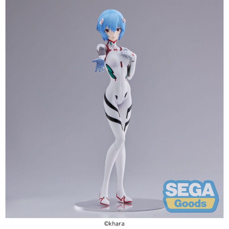 SEGA GOODS EVANGELION 3.0+1.0 REI AYANAMI WHITE SUIT SPM STATUE FIGURE