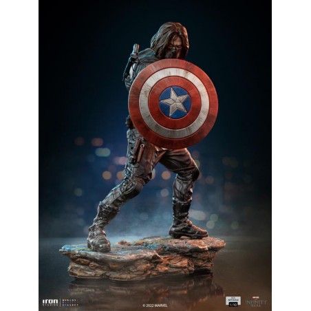 THE INFINITY SAGA THE WINTER SOLDIER BDS ART SCALE 1/10 STATUE FIGURE