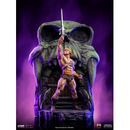 IRON STUDIOS MASTERS OF THE UNIVERSE HE-MAN BDS ART SCALE DELUXE 1/10 STATUE FIGURE