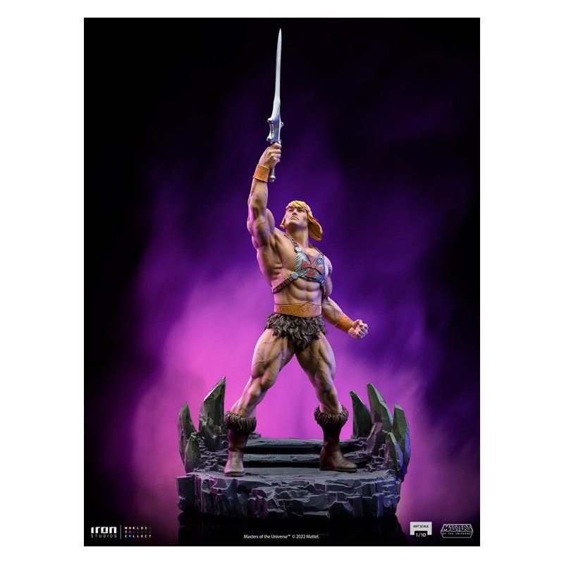 MASTERS OF THE UNIVERSE HE-MAN BDS ART SCALE 1/10 STATUA FIGURE IRON STUDIOS MASTERS OF THE UNIVERSE HE-MAN BDS ART SCALE 1/10 STATUA FIGURE IRON STUDIOS