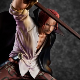 ONE PIECE P.O.P. RED HAIRED SHANKS STATUA FIGURE MEGAHOUSE